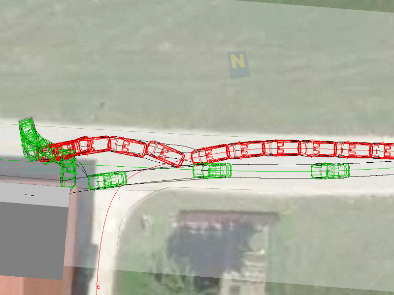 Beispiel Mehrfachkollision